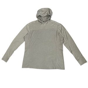 Kuhl Hoodie Mens XL Gray Engineered Hoody Lightweight Performance Pullover